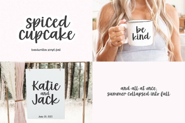 Fall Font Bundle - 8 Fonts for Crafters Poster 3