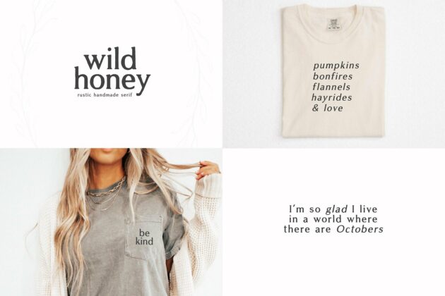 Fall Font Bundle - 8 Fonts for Crafters Poster 7