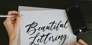 Fallout Modern Calligraphy Font Poster 1