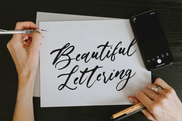 Fallout Modern Calligraphy Font Poster 1