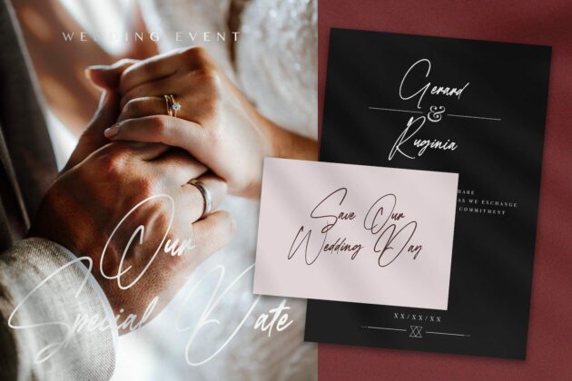 Faloney Script - Handwritten Font Poster 7