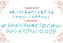 Fancy Finesse Lettering Poster 1