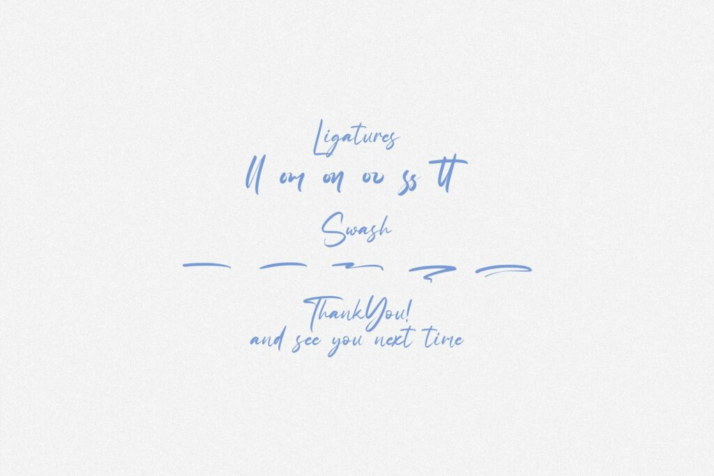Fany Alleya - Handwritten Font Poster 3