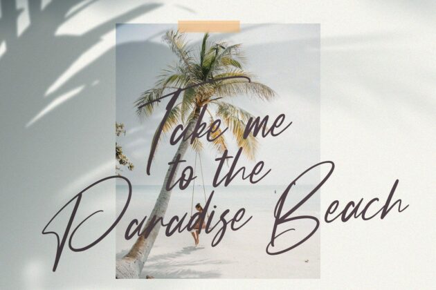 Fany Harlley - Handwritten Font Poster 2