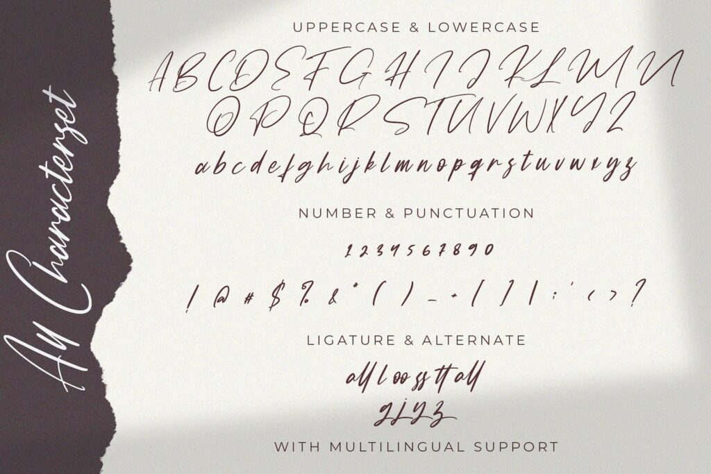 Fany Harlley - Handwritten Font Poster 9