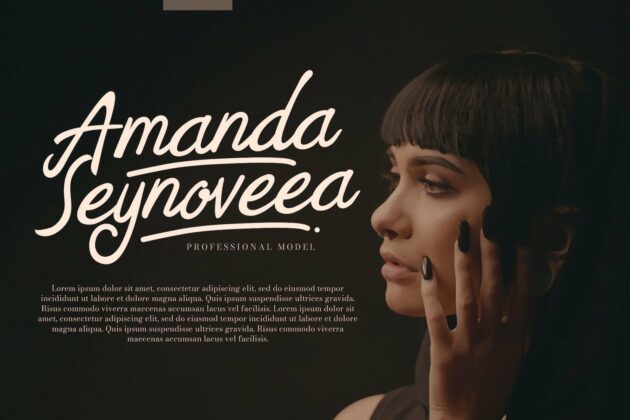 Feny Anjany - Handwritten Font Poster 4