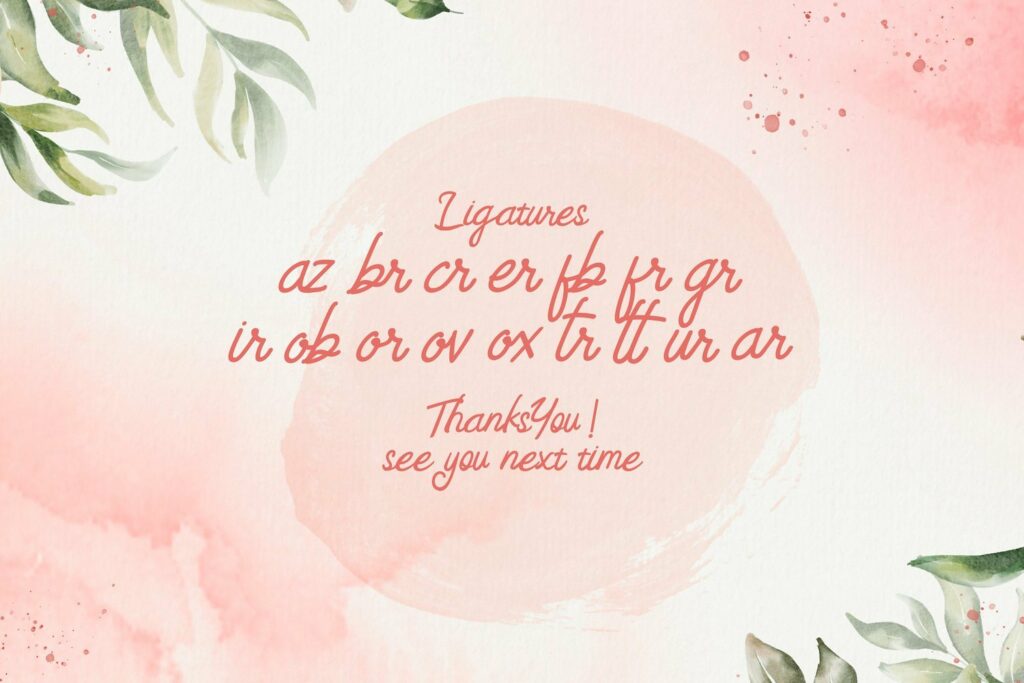 Feny Anjany - Handwritten Font Poster 5