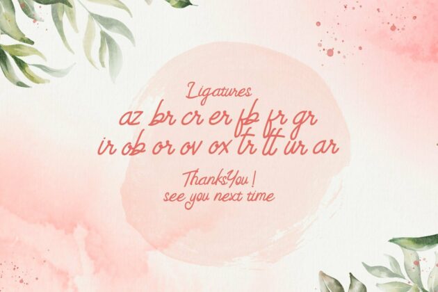 Feny Anjany - Handwritten Font Poster 5