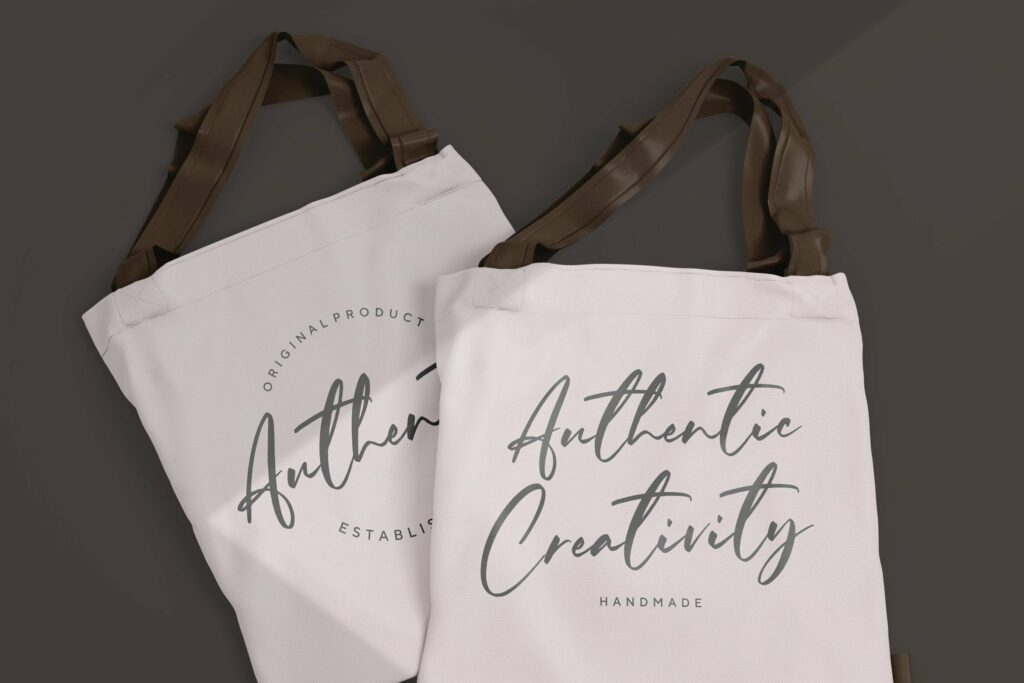Ferguson Hunter Modern Calligraphy Font Poster 4