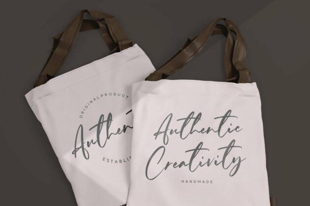 Ferguson Hunter Modern Calligraphy Font Poster 4