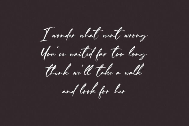 Ferguson Hunter Modern Calligraphy Font Poster 7