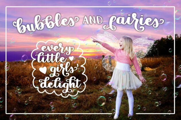 Firefly Nights - A Duo Font Family - Pretty Script Poster 1