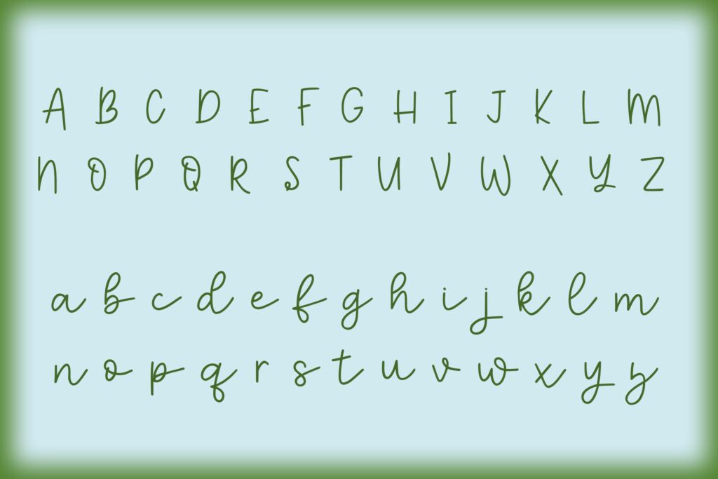 Flying High - A handlettered script font Poster 7