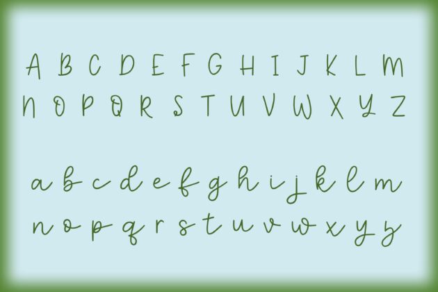 Flying High - A handlettered script font Poster 7