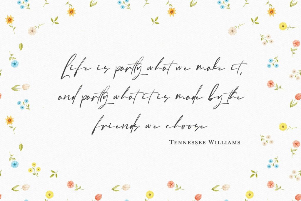 Forever Friends Script Font (Script Fonts, Handwritten Fonts, Calligraphy Fonts) Poster 4