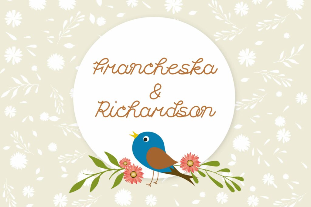 Francheska Font Poster 5