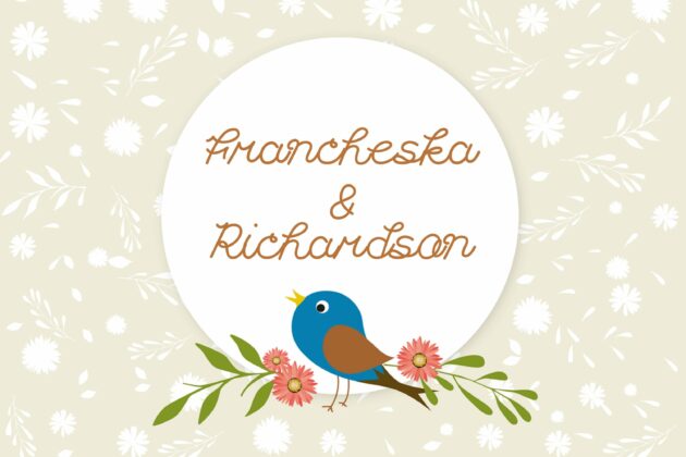 Francheska Font Poster 5