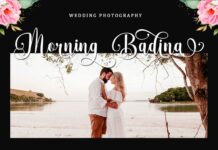 Gabigela Script Font Poster 1