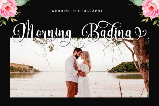 Gabigela Script Font Poster 1