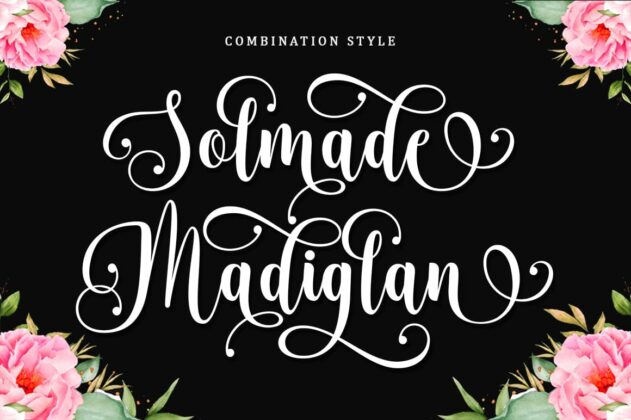 Gabigela Script Font Poster 2
