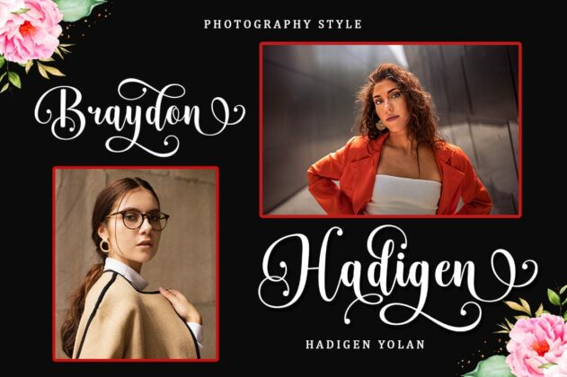 Gabigela Script Font Poster 4