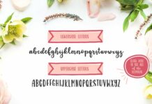 Garden Fancy Font Duo Poster 1