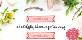 Garden Fancy Font Duo Poster 1