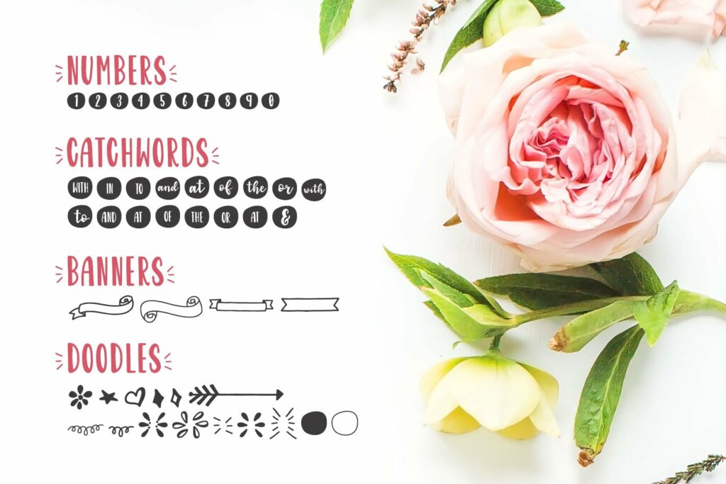 Garden Fancy Font Duo Poster 10