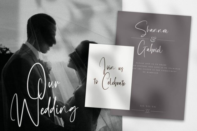 Gareth Bayu - Handwritten Font Poster 5