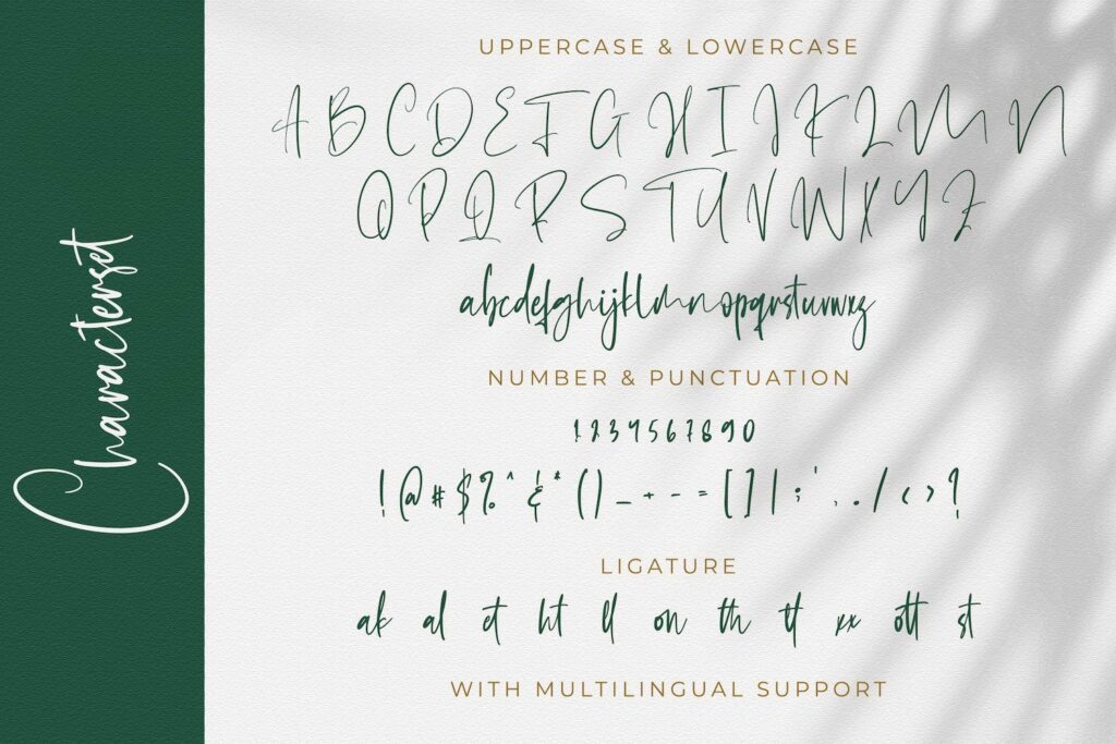 Gareth Bayu - Handwritten Font Poster 7