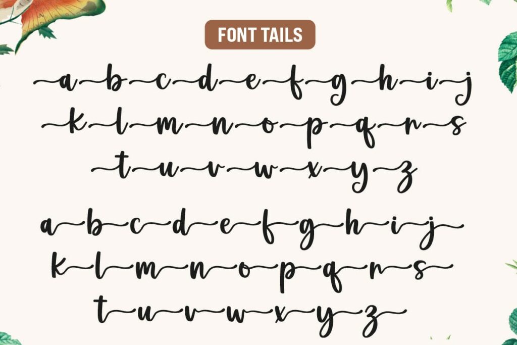 Gentry - Modern Script Font Poster 3