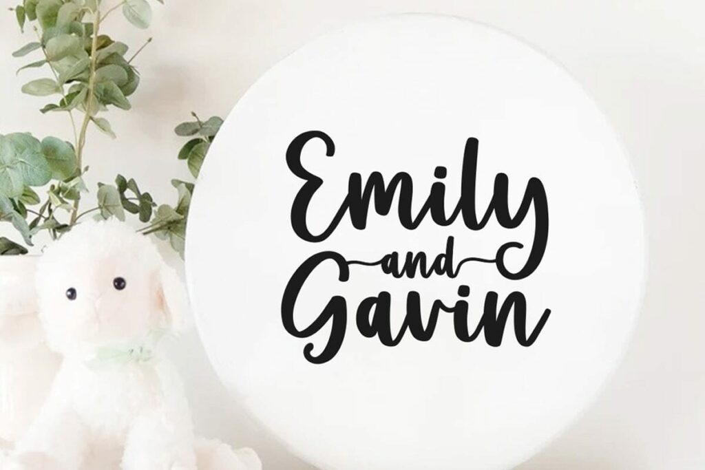 Gentry - Modern Script Font Poster 6