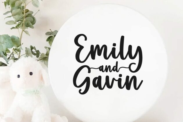 Gentry - Modern Script Font Poster 6