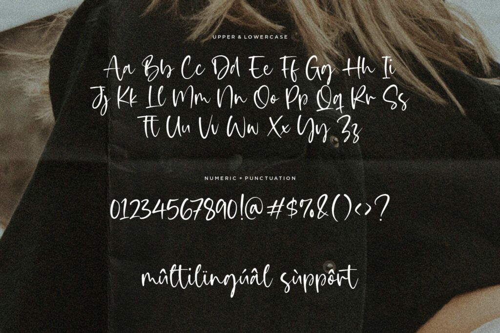 Girlmind Modern Handwritten Font Poster 1