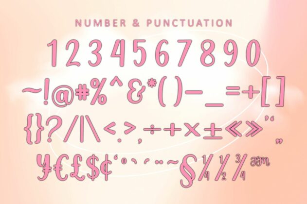 Girly Stylish Script Poster 3