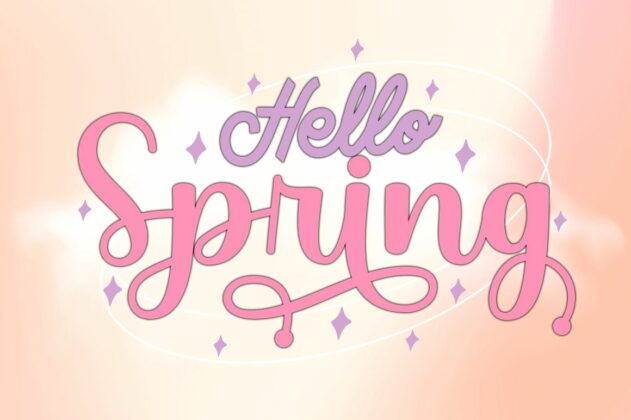 Girly Stylish Script Poster 7