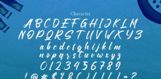 Gisselle - Bold Script Font Poster 1