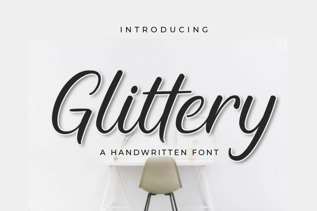 Glittery Poster 8