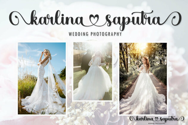 Gloding Sophia Script Poster 1