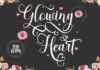 Glowing Heart Poster 1