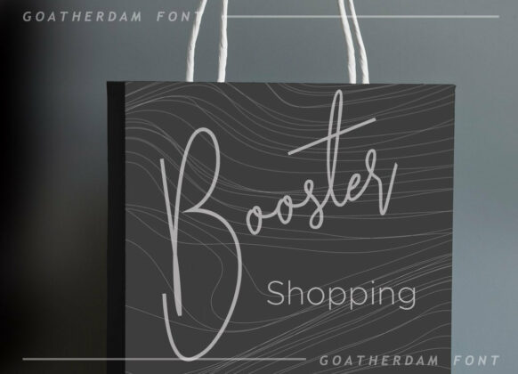 Goatherdam Font Poster 5