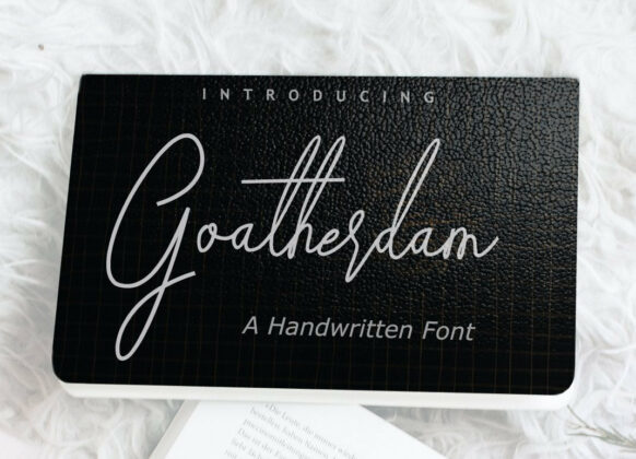 Goatherdam Font Poster 6