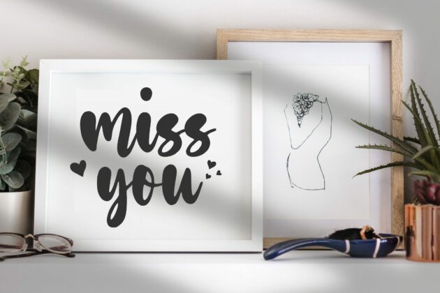 Golden Dates Modern Calligraphy Font Poster 7