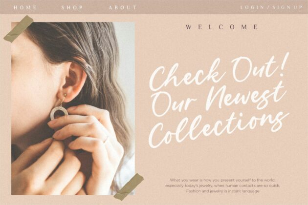 Goldena Modern Handwritten Font Poster 6