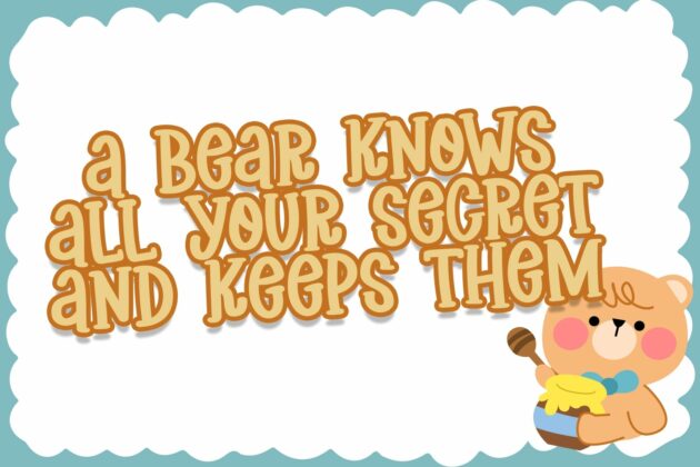 Gomu Bear Poster 2
