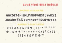 Good Vibes Only - Font Duo Poster 1