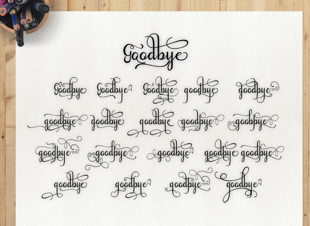 Goodbye Poster 8