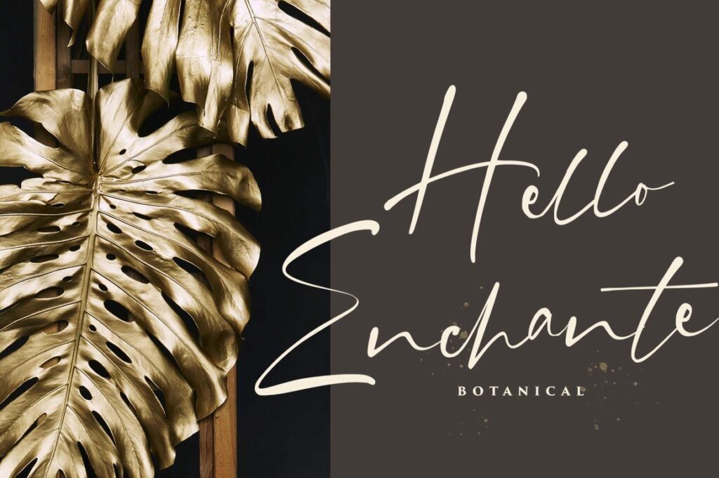 Grahamo - Luxury Signature Font Poster 2