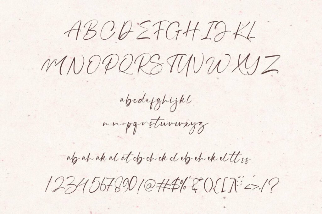 Grahamo - Luxury Signature Font Poster 6