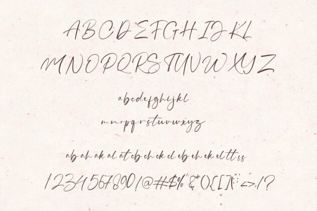 Grahamo - Luxury Signature Font Poster 6
